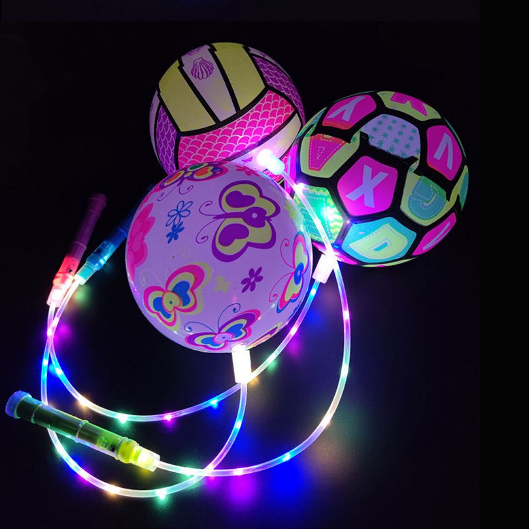 FlashBall - Leuchtender Springball für Kinder