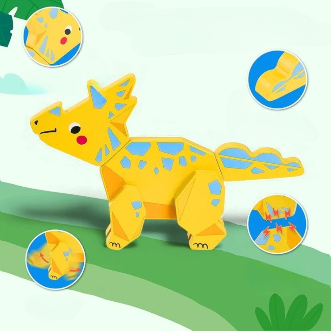 MagnaRex - Magnetische Dinosaurier-Bausteine