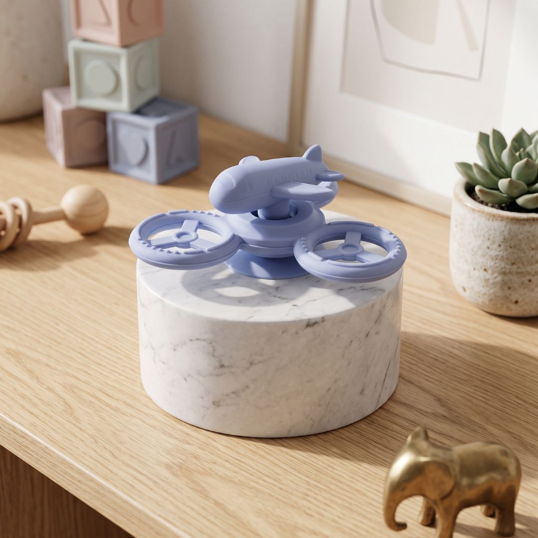 FlugFreund - Baby-Spielzeug mit Saugnapf