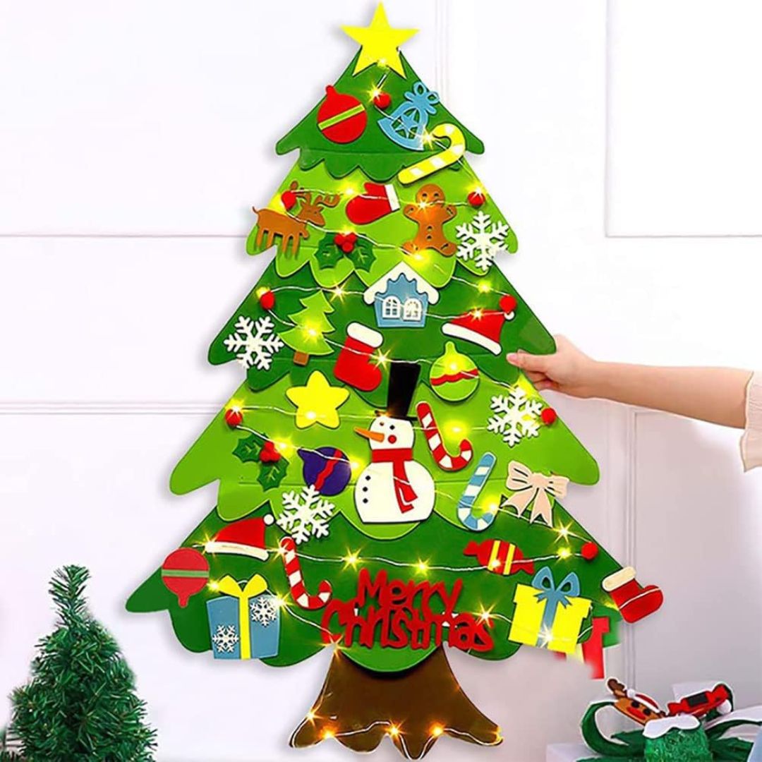 Filz Weihnachtsbaum für Kinder