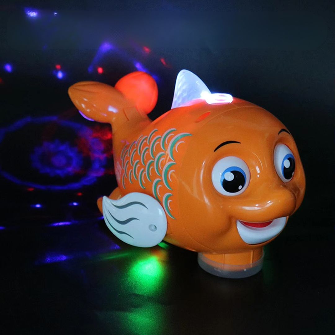 FischBall - Interaktives Ballspielzeug mit Musik und Licht