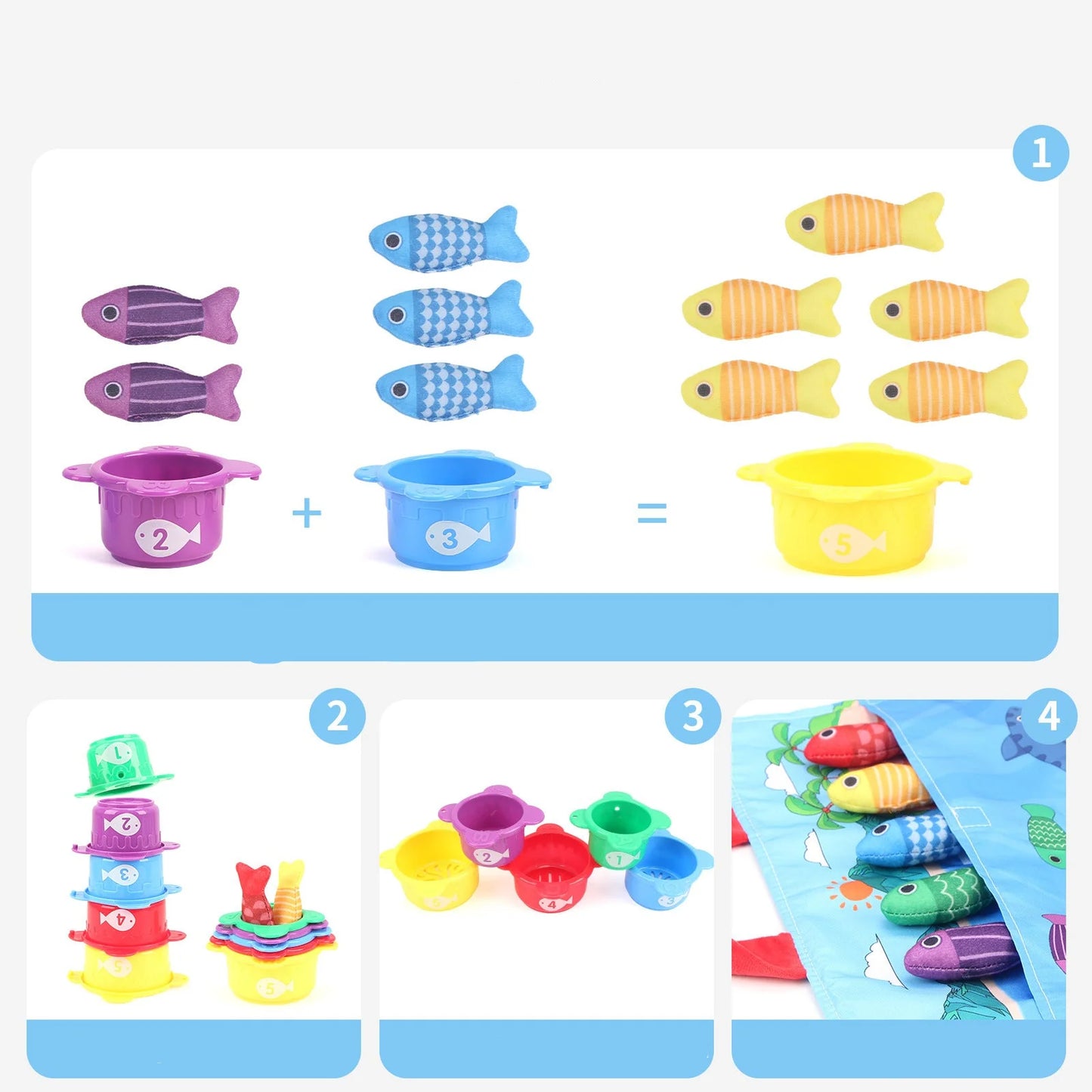 Kreatives Montessori Angelspiel