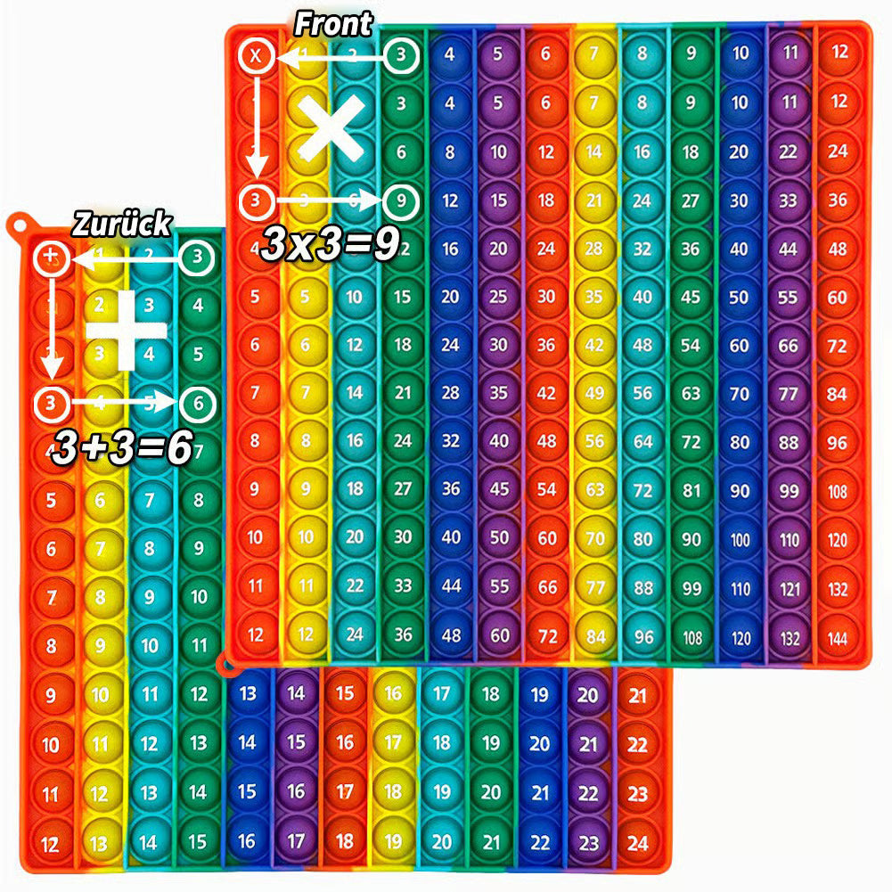 1x1 Mathe Lernspiel für unterwegs