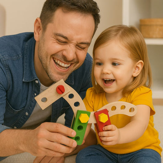 Werkzeugkasten Spielset aus Holz