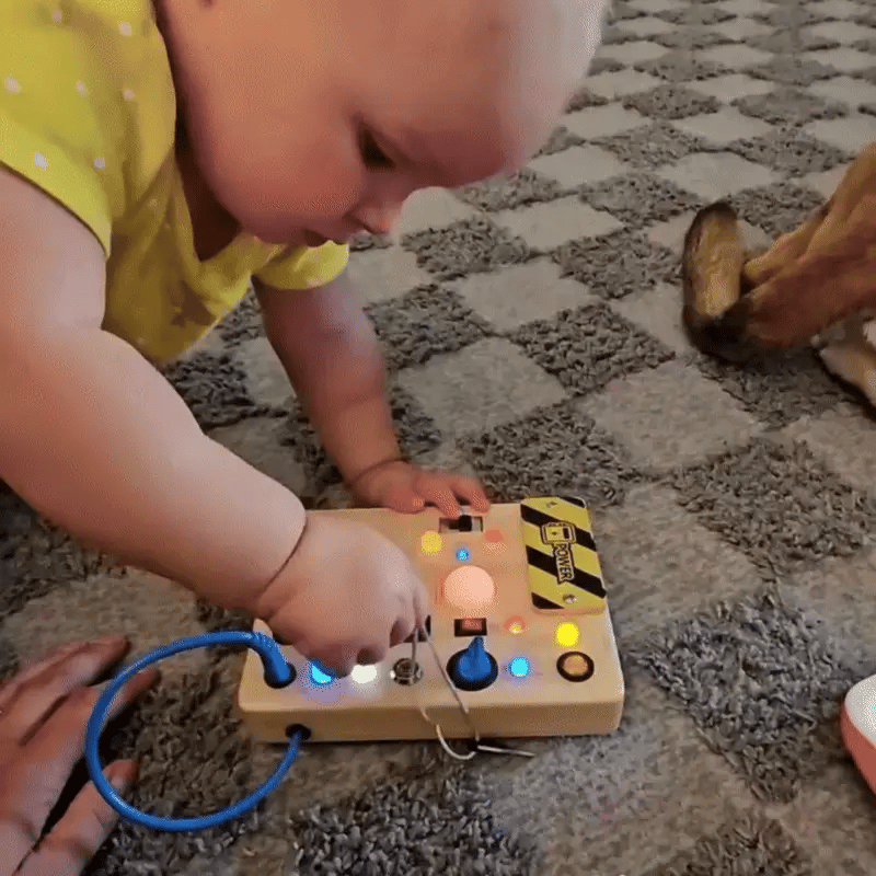 LernBrett - Montessori Aktivitätsspielzeug für Kinder