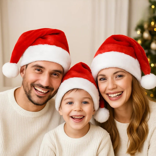 Weihnachtsmütze für Kinder und Eltern
