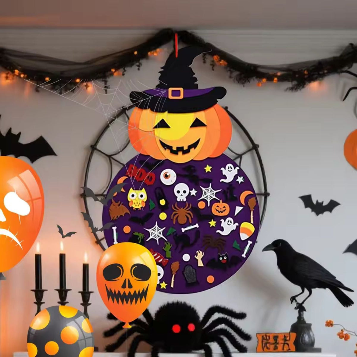 GruselSpaß - DIY Halloween Filzbastelset