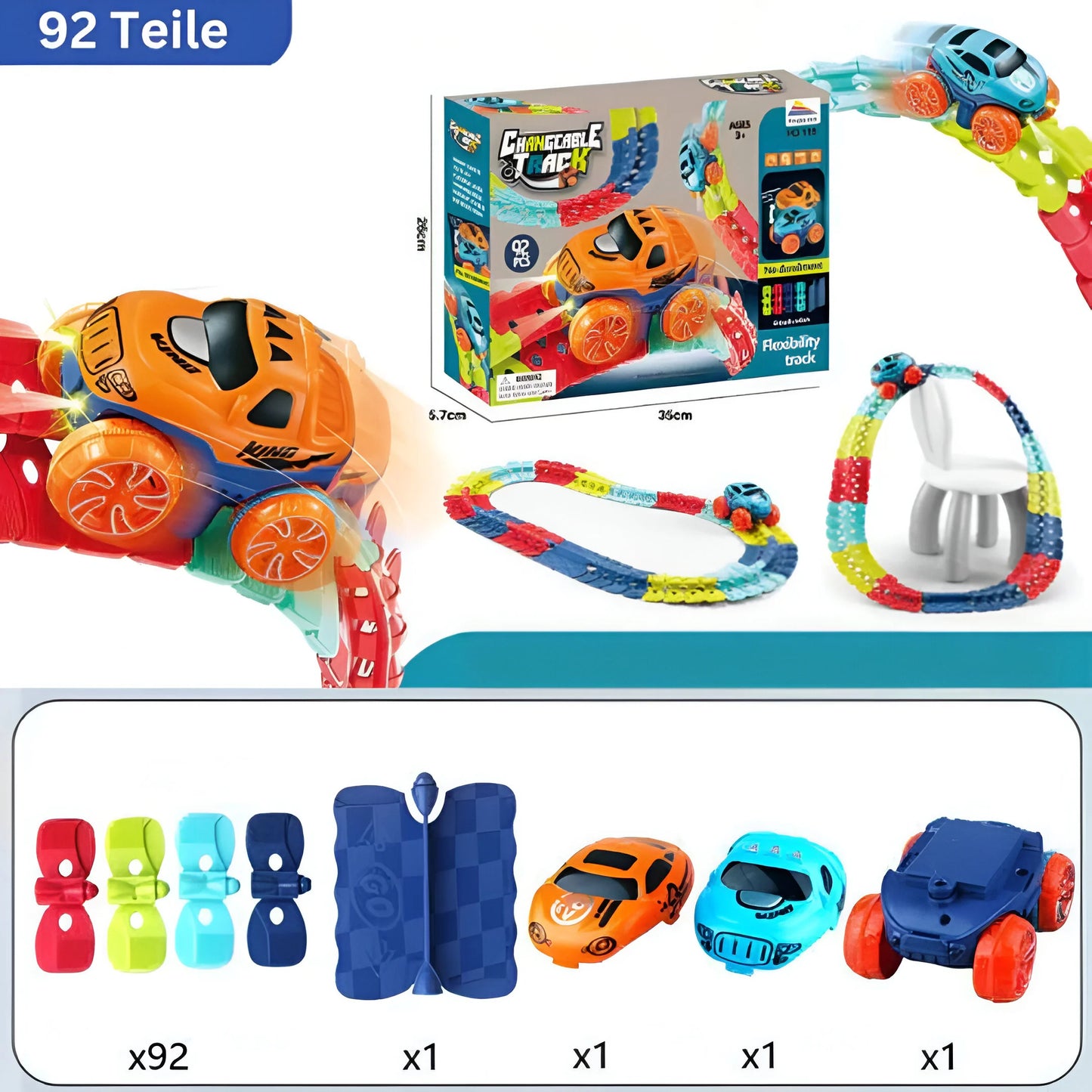 TurboTrack – Kinder Abenteuer Rennstrecke