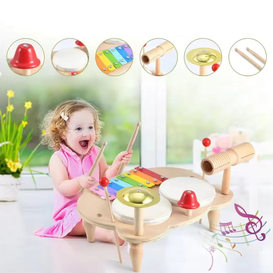 Montessori Holzschlagzeug