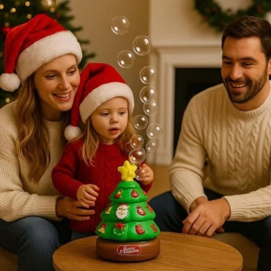 MerryBubbles - Weihnachtsbaum mit Musik und Seifenblasen