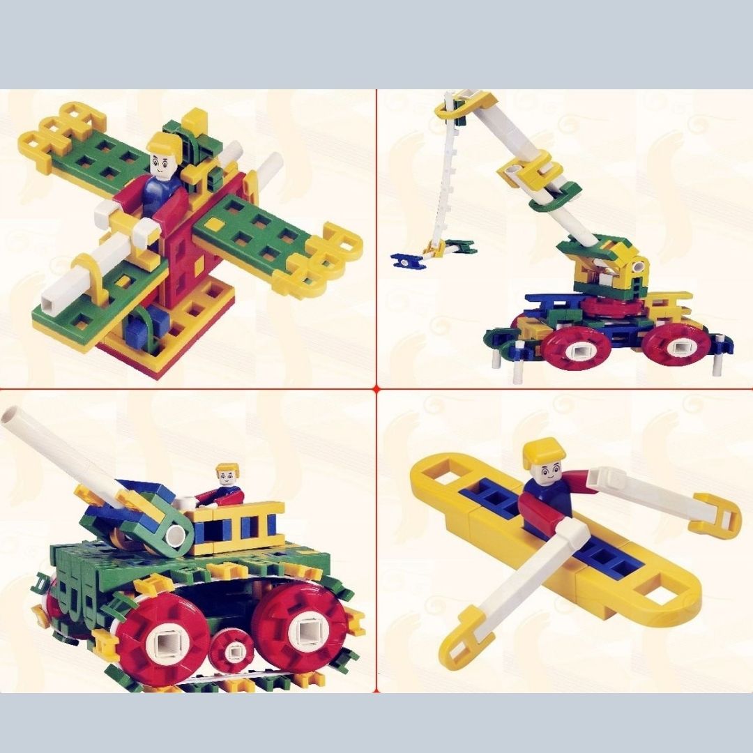 LinkiBuild - Verbindbares Technik-Bauset