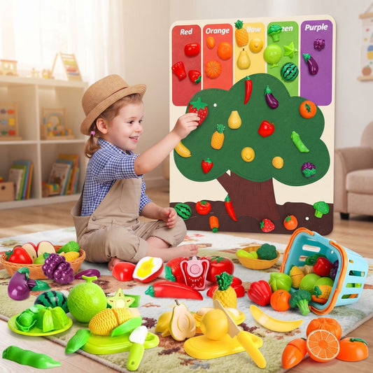 FilzKüche - Kreatives Lebensmittel-Spielset für Kinder