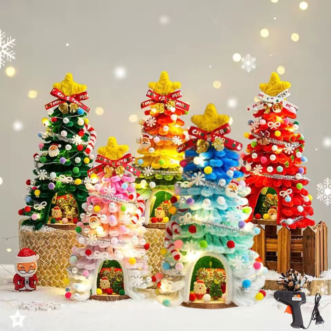 TannenZauber - DIY Weihnachtsbaum mit Lichterkette