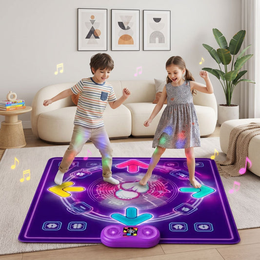 DanceGlow - Interaktive Musik- und Lichtmatte für Kinder