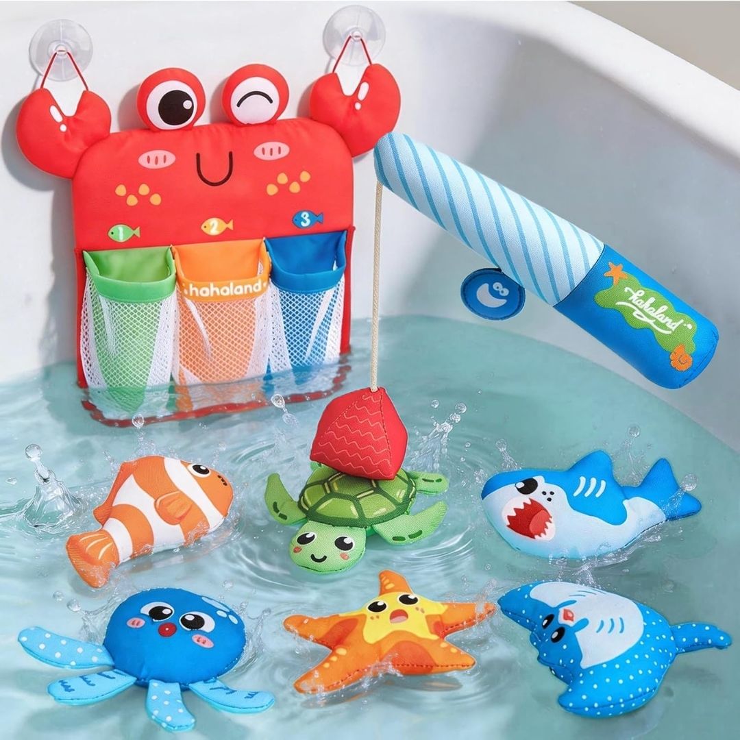 FischFang - Magnetisches Angelspiel für die Badewanne