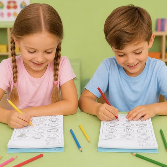 ZeichenZwerg - Mal- und Übungsbuch für Kinder
