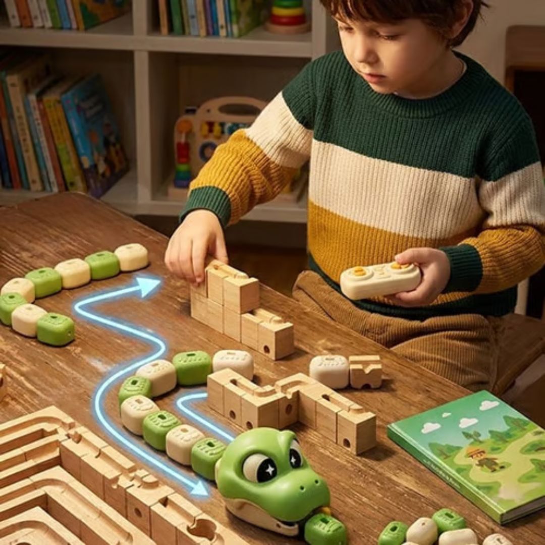 SnakeRush - Ferngesteuertes Schlangenspiel für Kinder