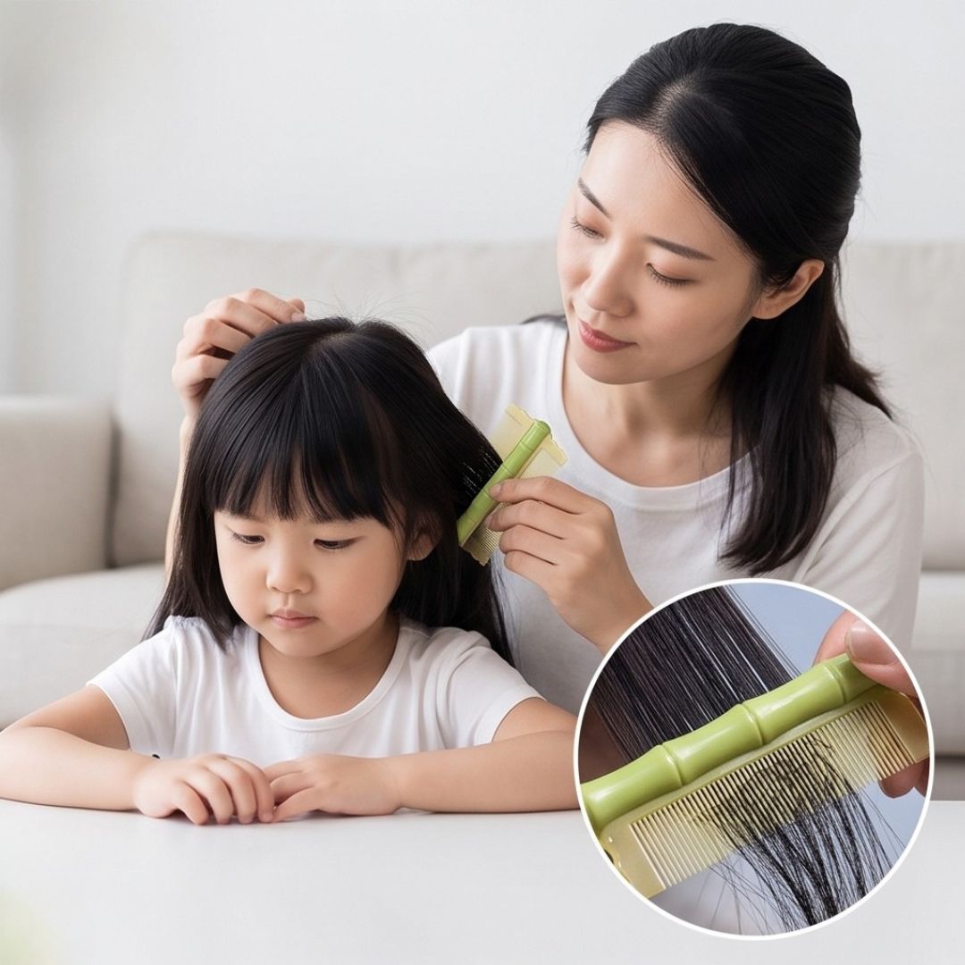 NitFix - Läusekamm für Kinder mit feinen Zinken