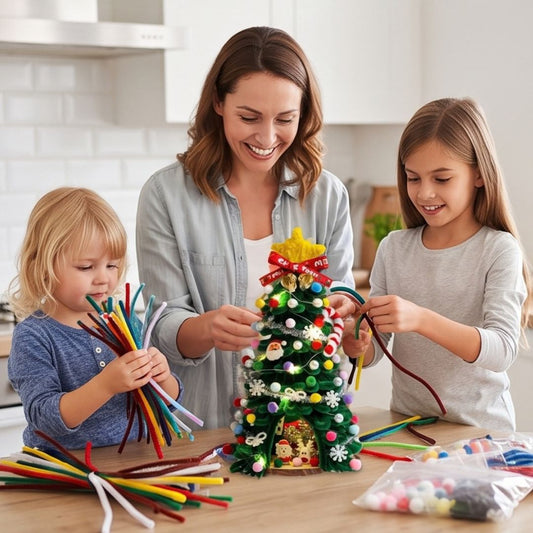 TannenZauber - DIY Weihnachtsbaum mit Lichterkette