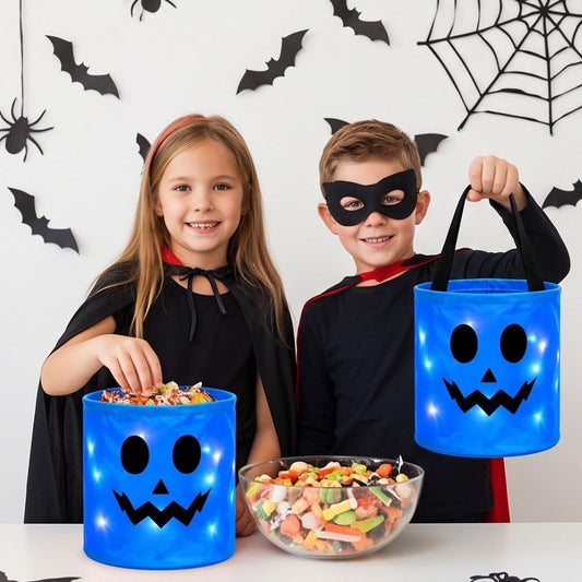 GruselTüte - Leuchtende Halloween Süßigkeitentasche