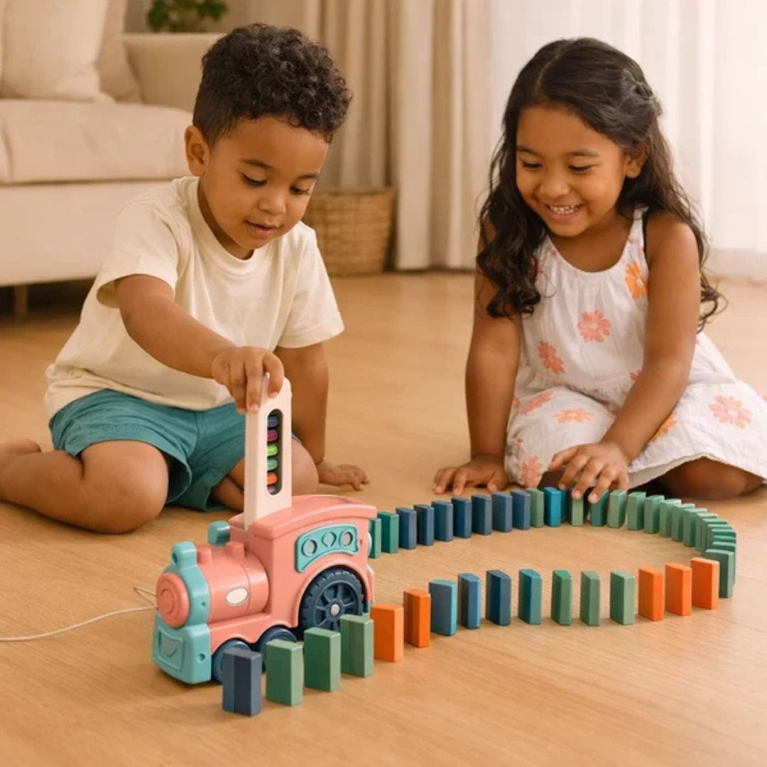 DominoBahn - Automatischer Domino-Zug
