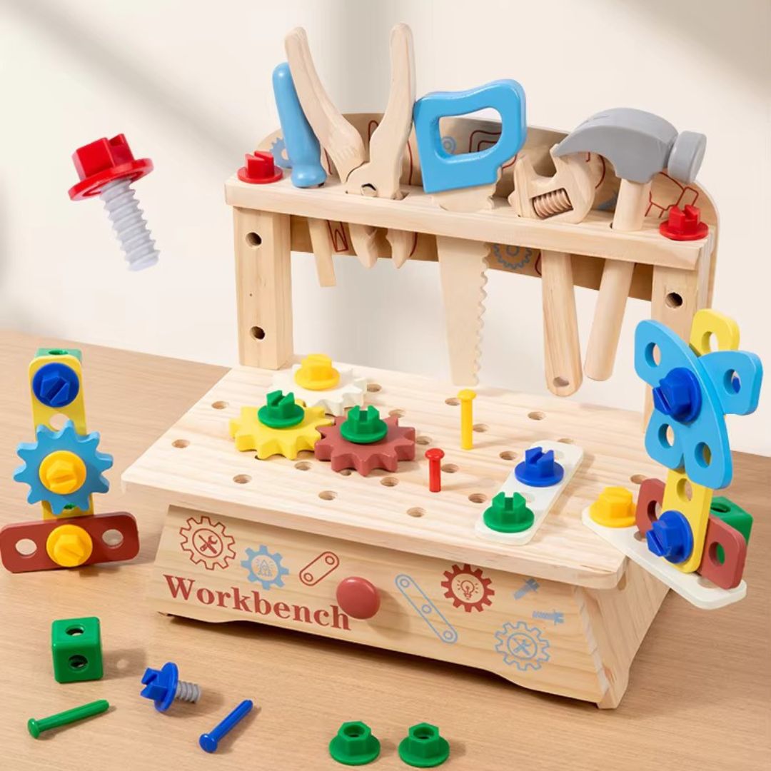 HandwerkHeld - Kinder-Werkzeugset aus Holz