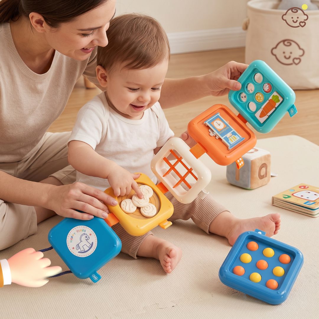 BusyBuddy - Klappbares Beschäftigungsspielzeug für unterwegs