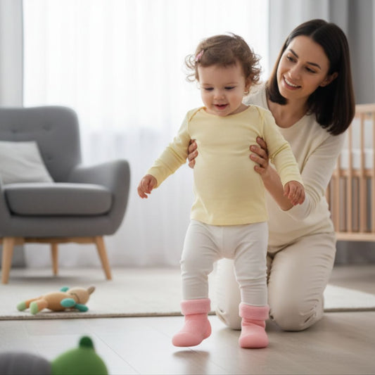 Gefütterte Rutschfeste Sockenschuhe