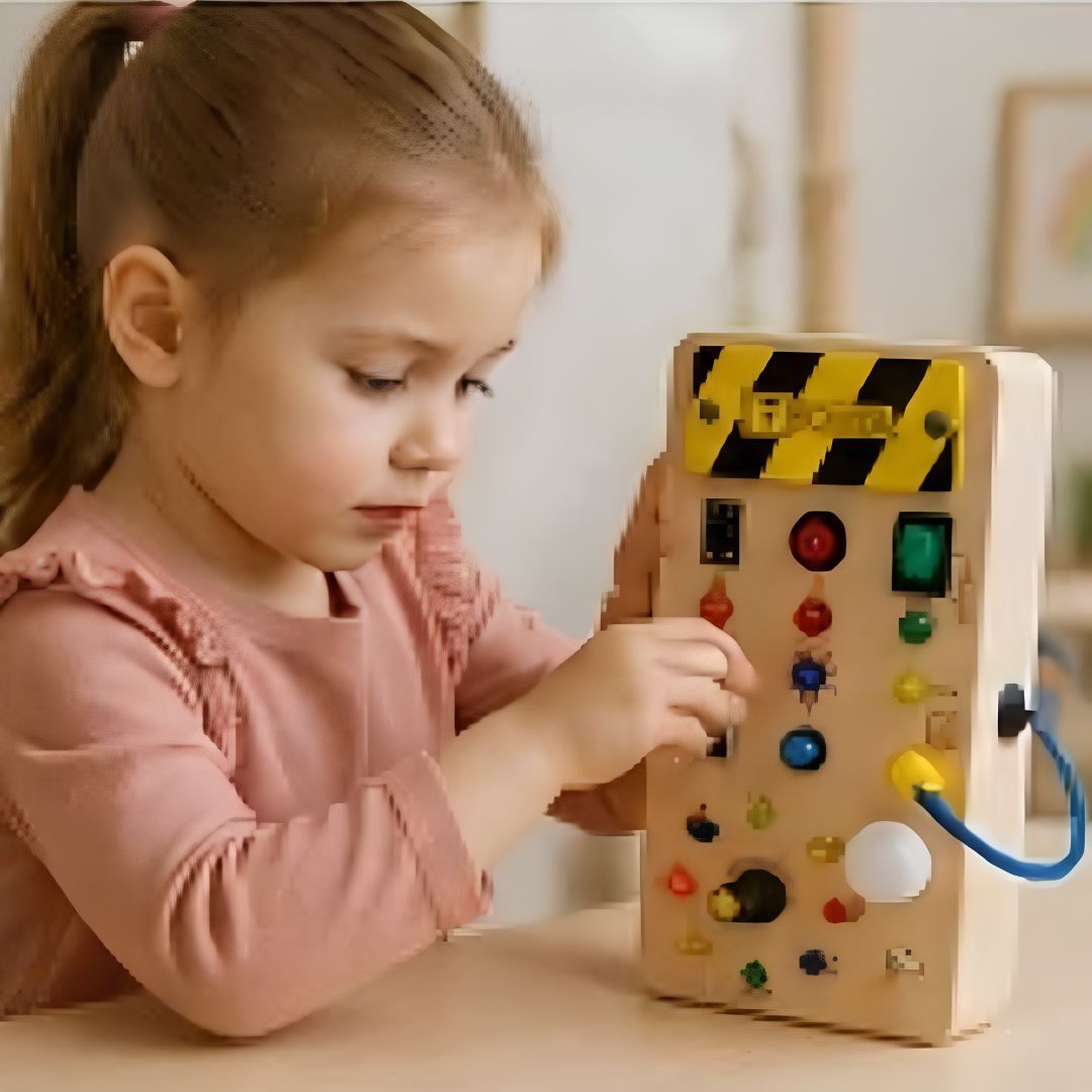 LernBrett - Montessori Aktivitätsspielzeug für Kinder
