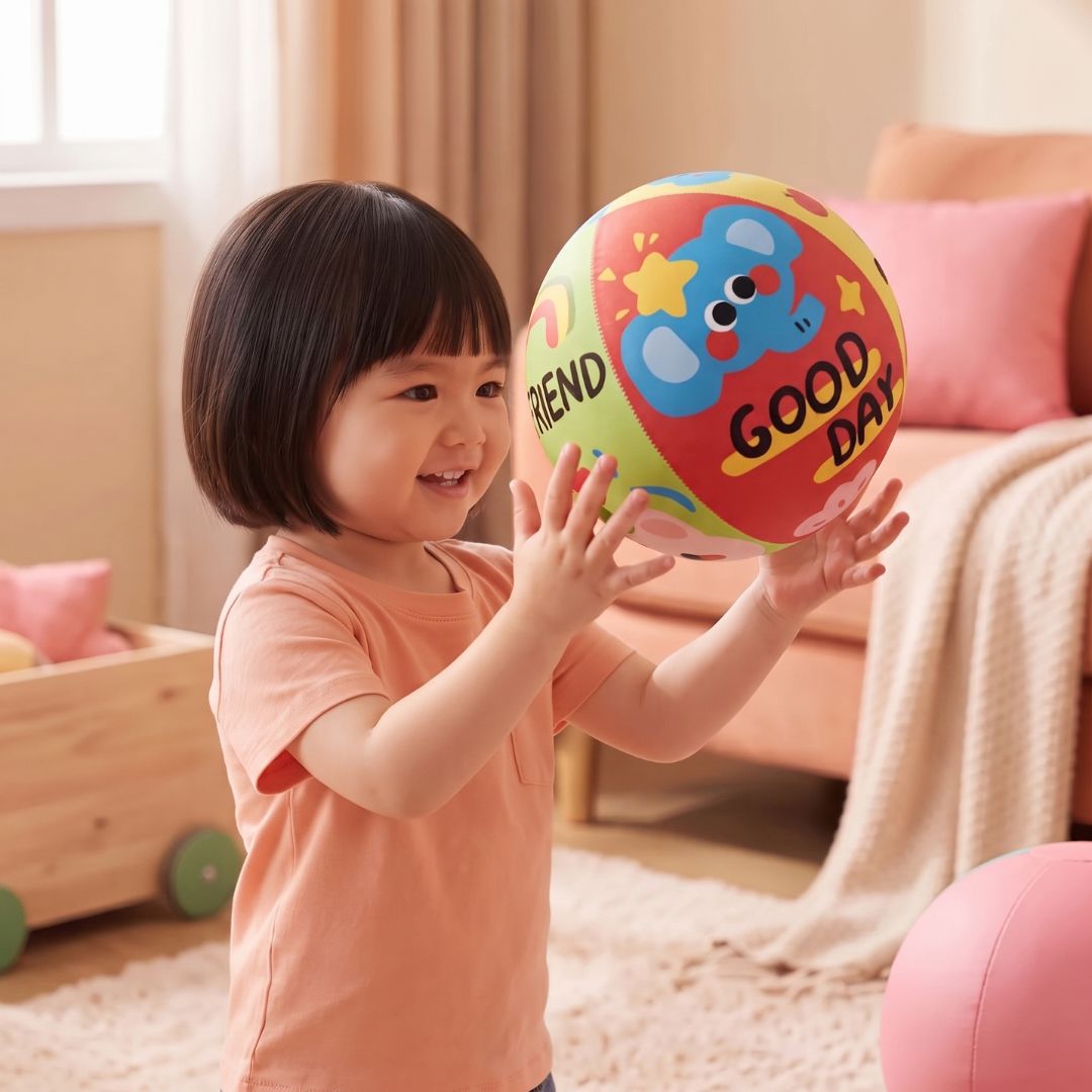 FlüsterBall - Weicher Spielball für drinnen