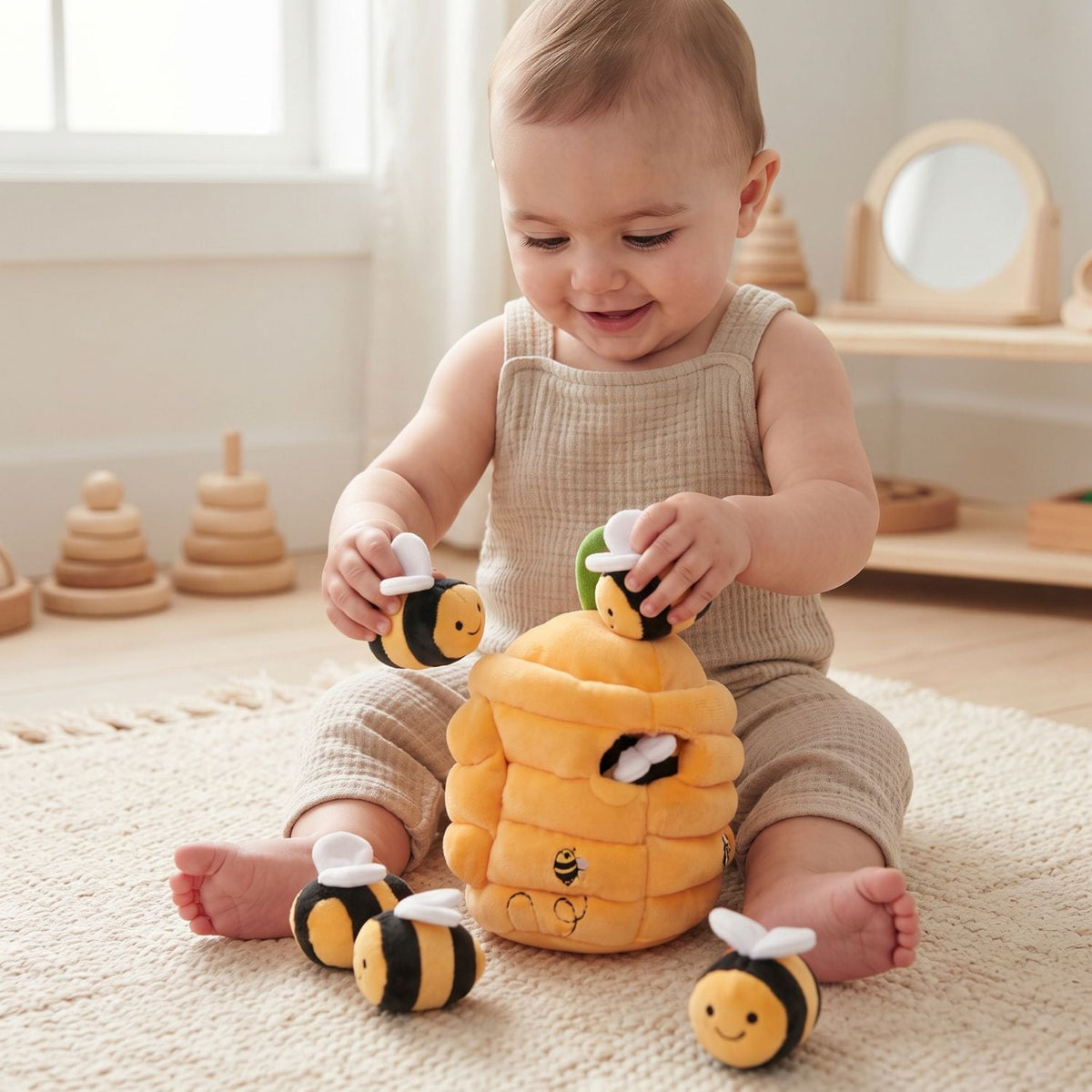 BeeBuddies - Sensorik-Spielzeug für Babys