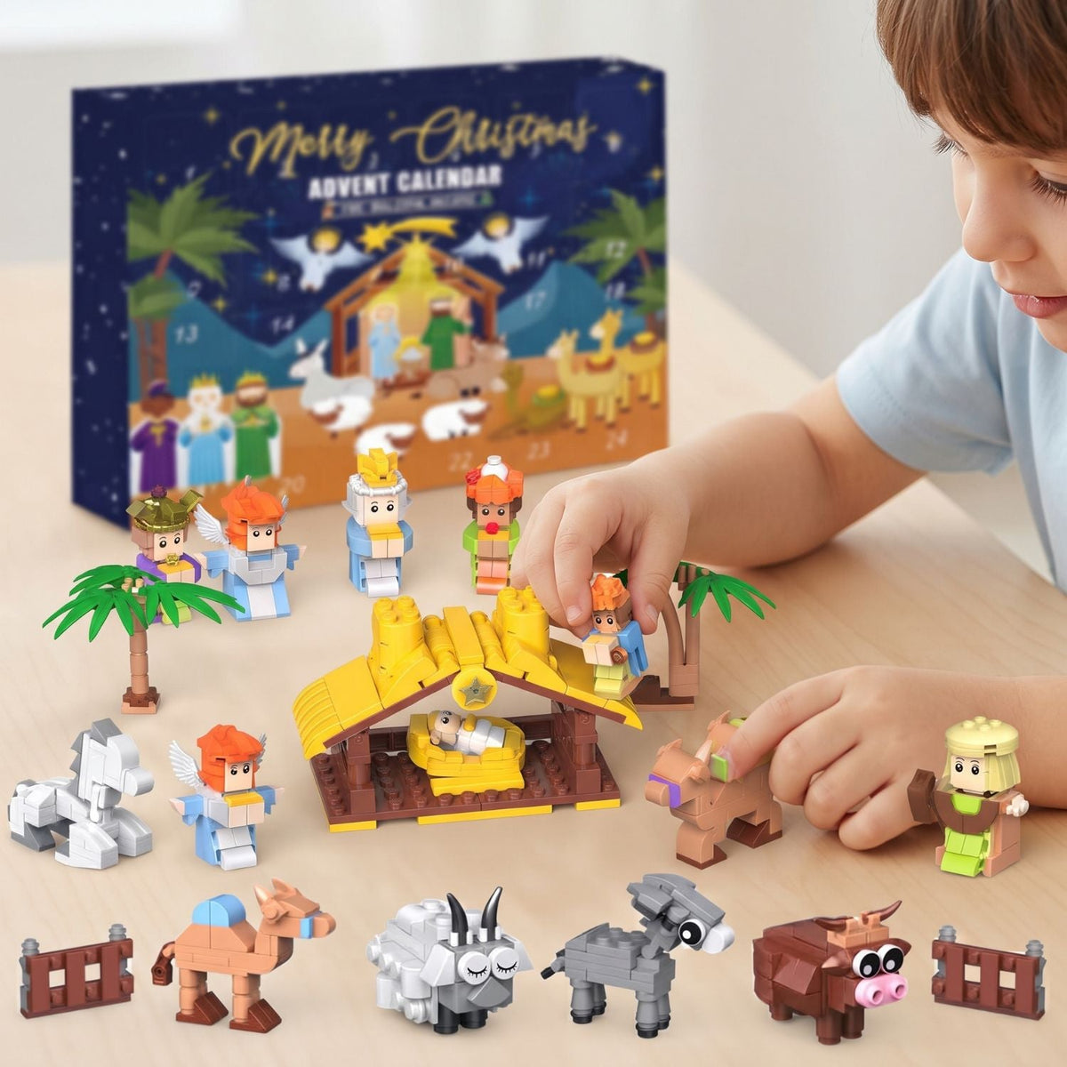 MerryBlocks - Bau-Adventskalender für Kinder