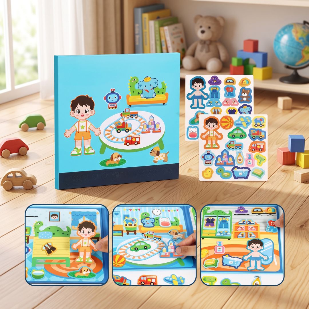 MagnetBuch - Beschäftigungsbuch für Kinder