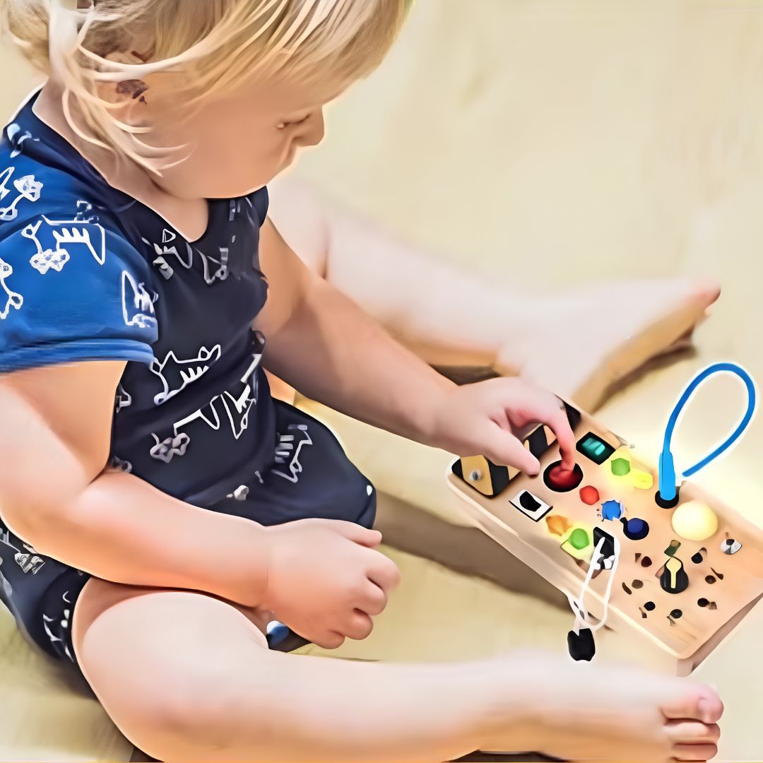 LernBrett - Montessori Aktivitätsspielzeug für Kinder