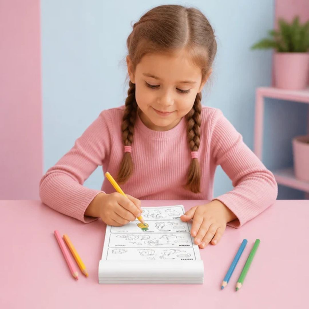 ZeichenZwerg - Mal- und Übungsbuch für Kinder