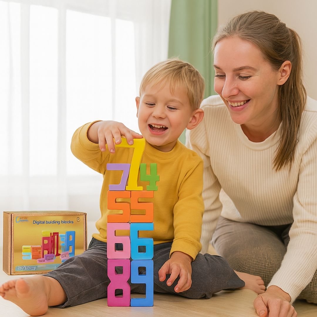 Montessori Zahlen Lernblöcke