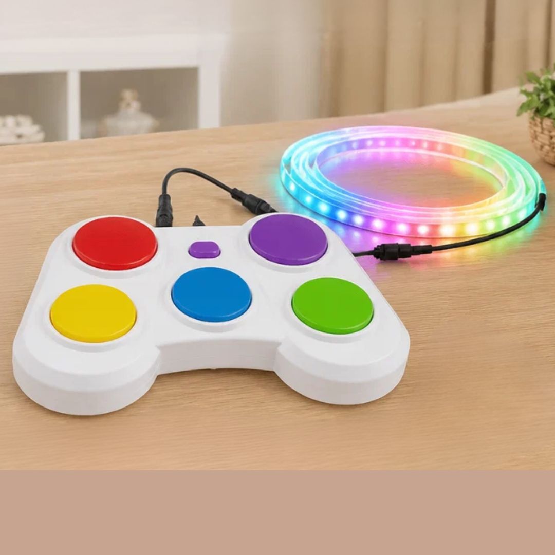 BlitzDuell - Interaktives LED Reaktionsspiel für Kinder