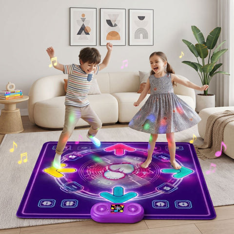 DanceGlow - Interaktive Musik- und Lichtmatte für Kinder