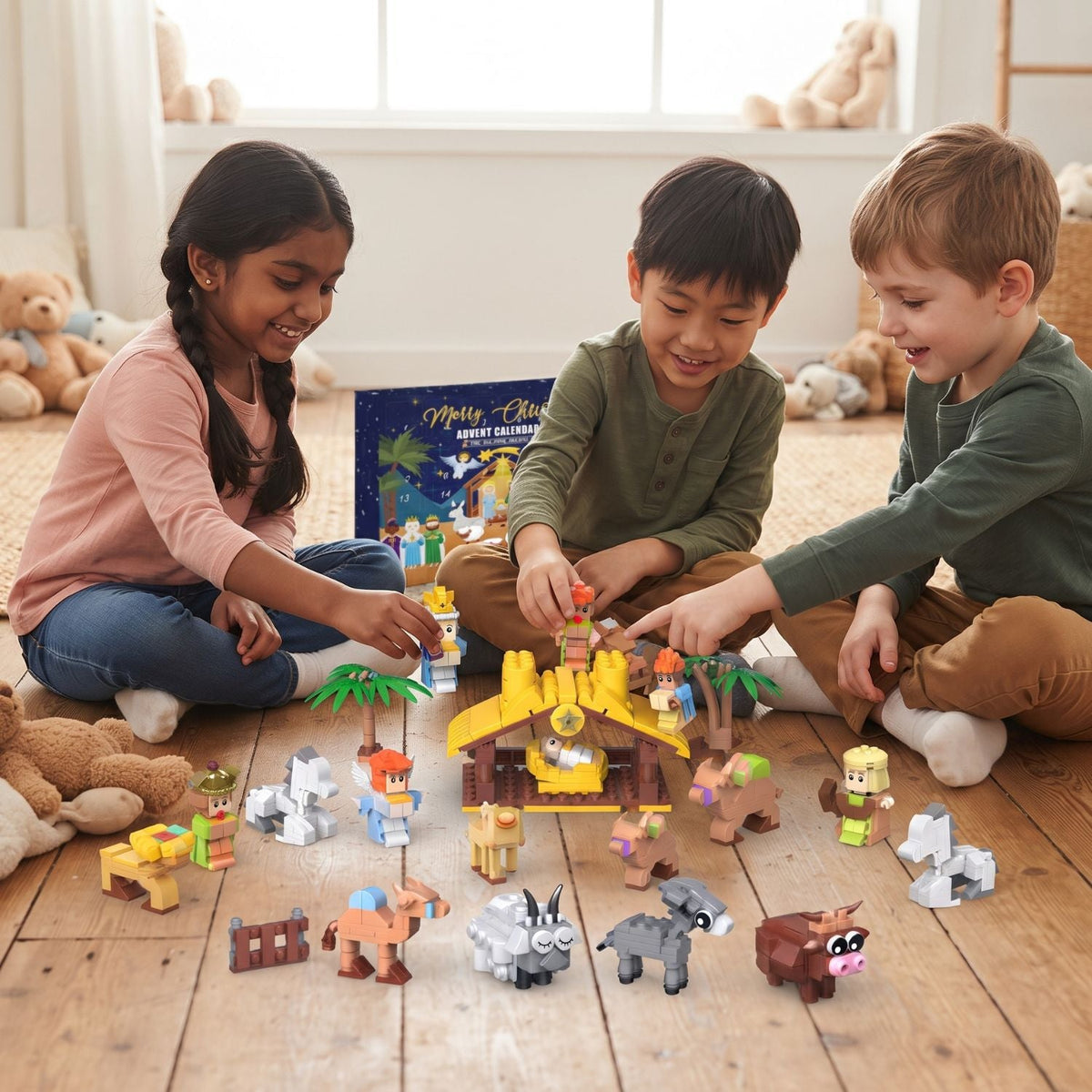 MerryBlocks - Bau-Adventskalender für Kinder
