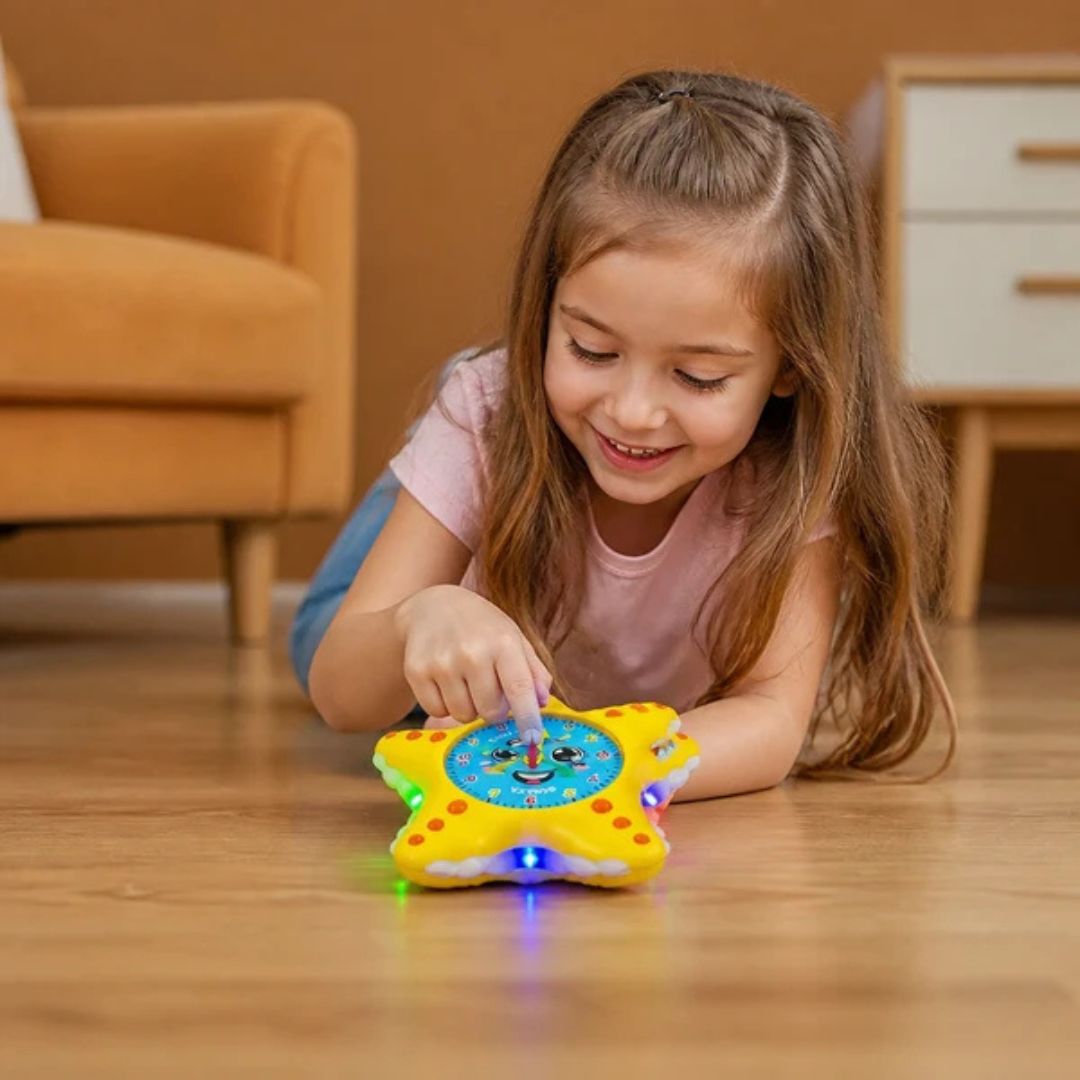 TimeStar - Interaktive Lernuhr im Seestern-Design