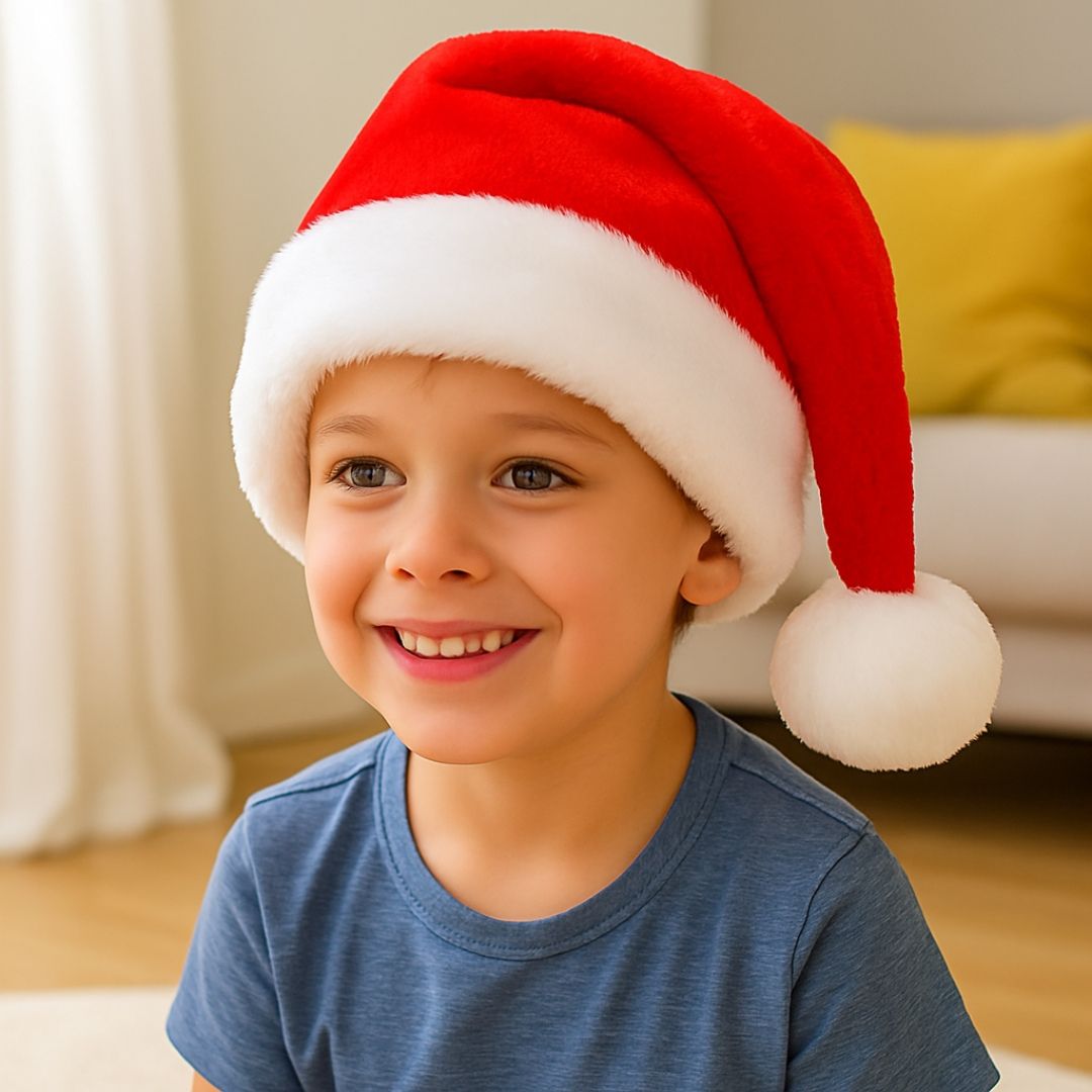 Weihnachtsmütze für Kinder und Eltern