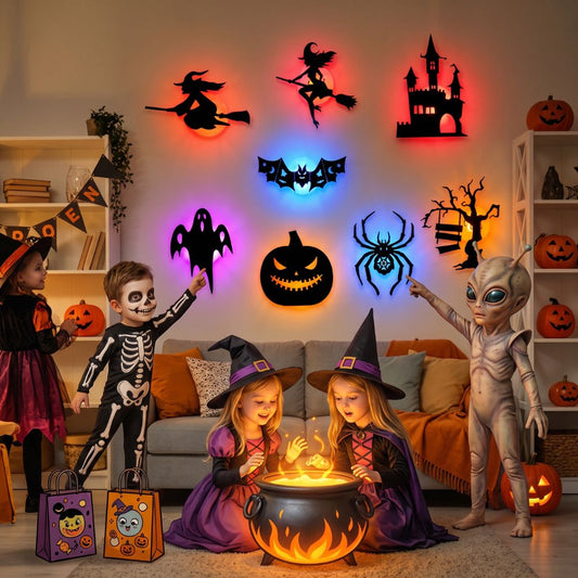 3D Wanddekoration für Halloween