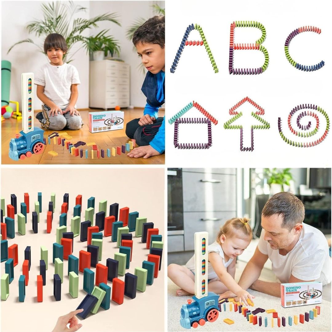 DominoBahn - Automatischer Domino-Zug