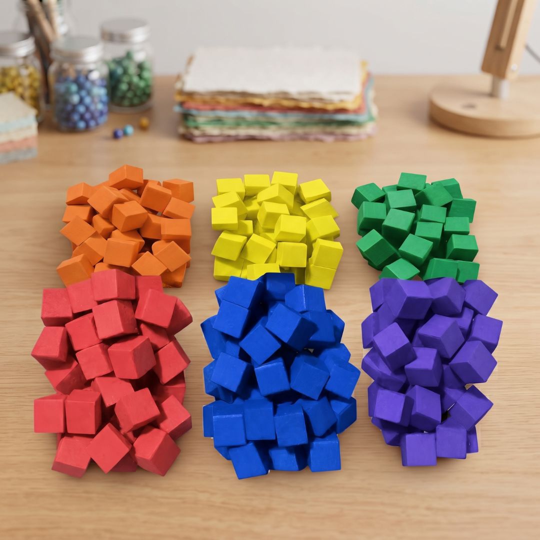 HolzWürfel - Kreatives Konstruktionsset für Kinder