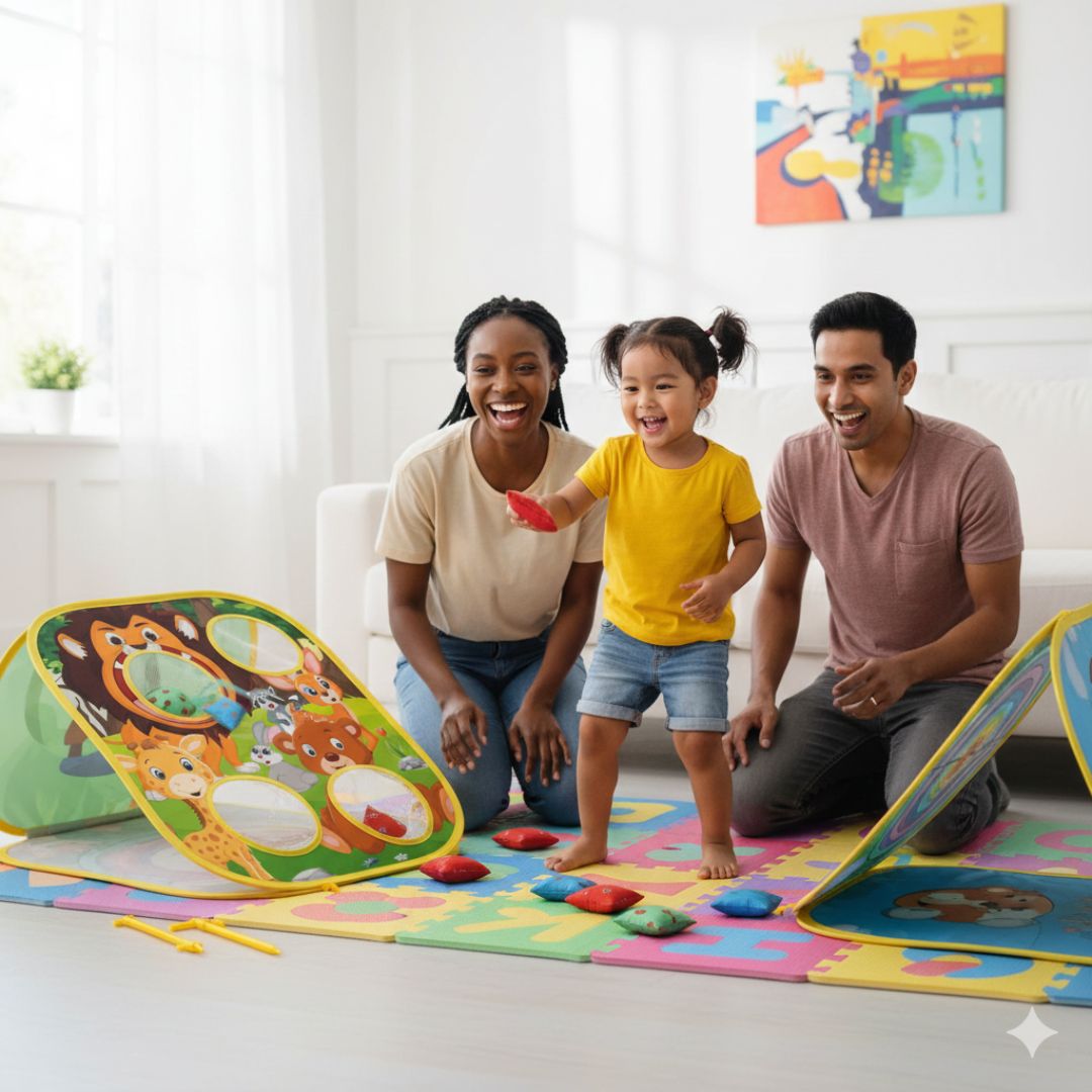 Tierisches Montessori Wurfspiel