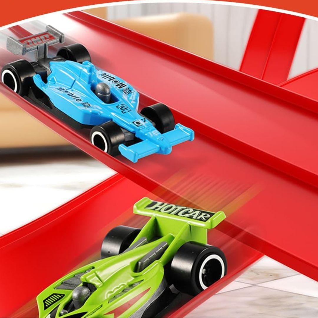 FlexRace - Flexible Rennstrecke inkl. 4 Autos