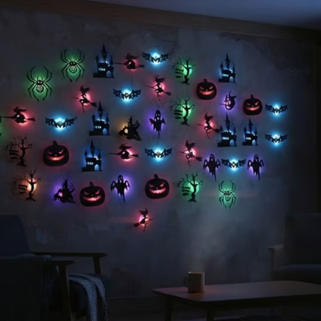 3D Wanddekoration für Halloween