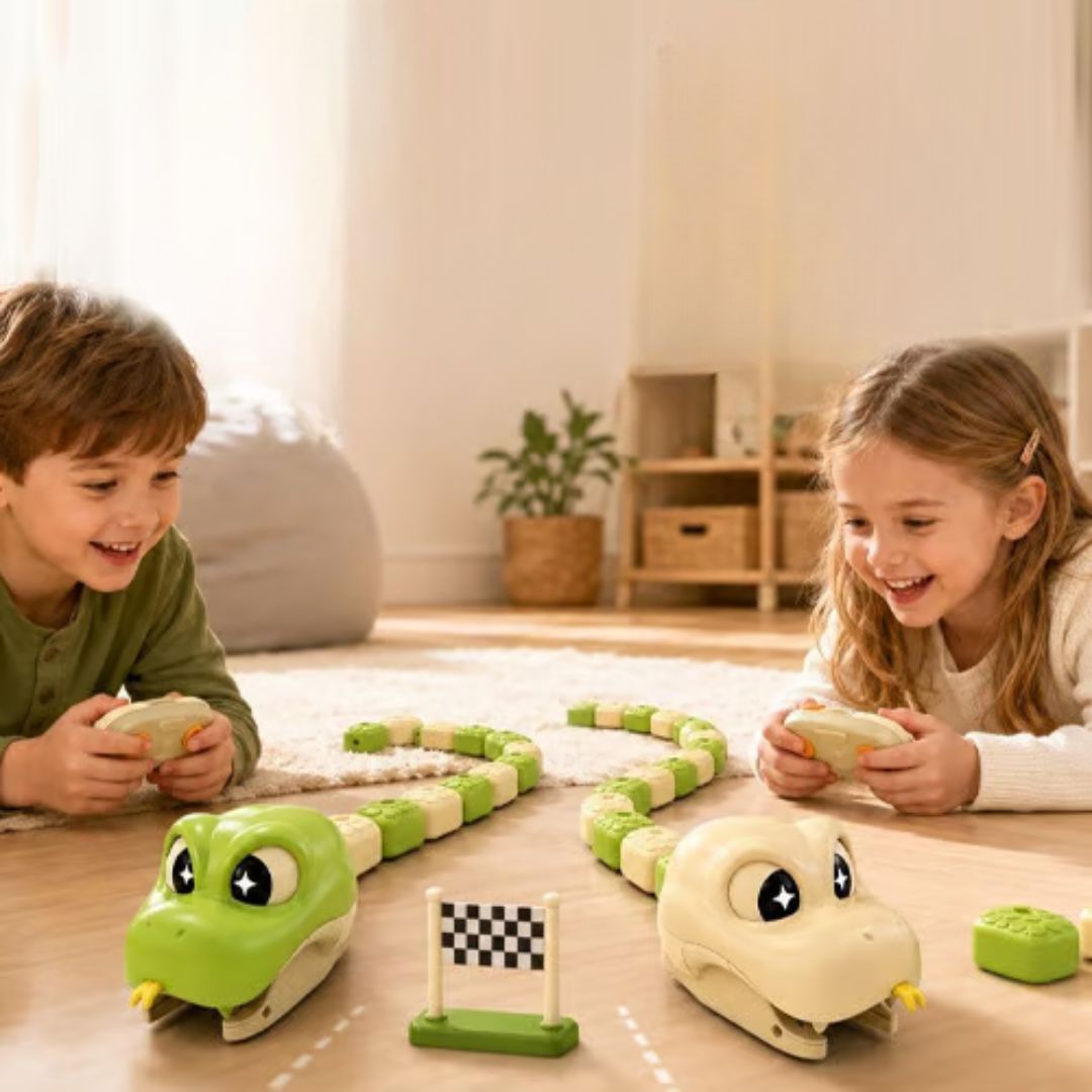 SnakeRush - Ferngesteuertes Schlangenspiel für Kinder