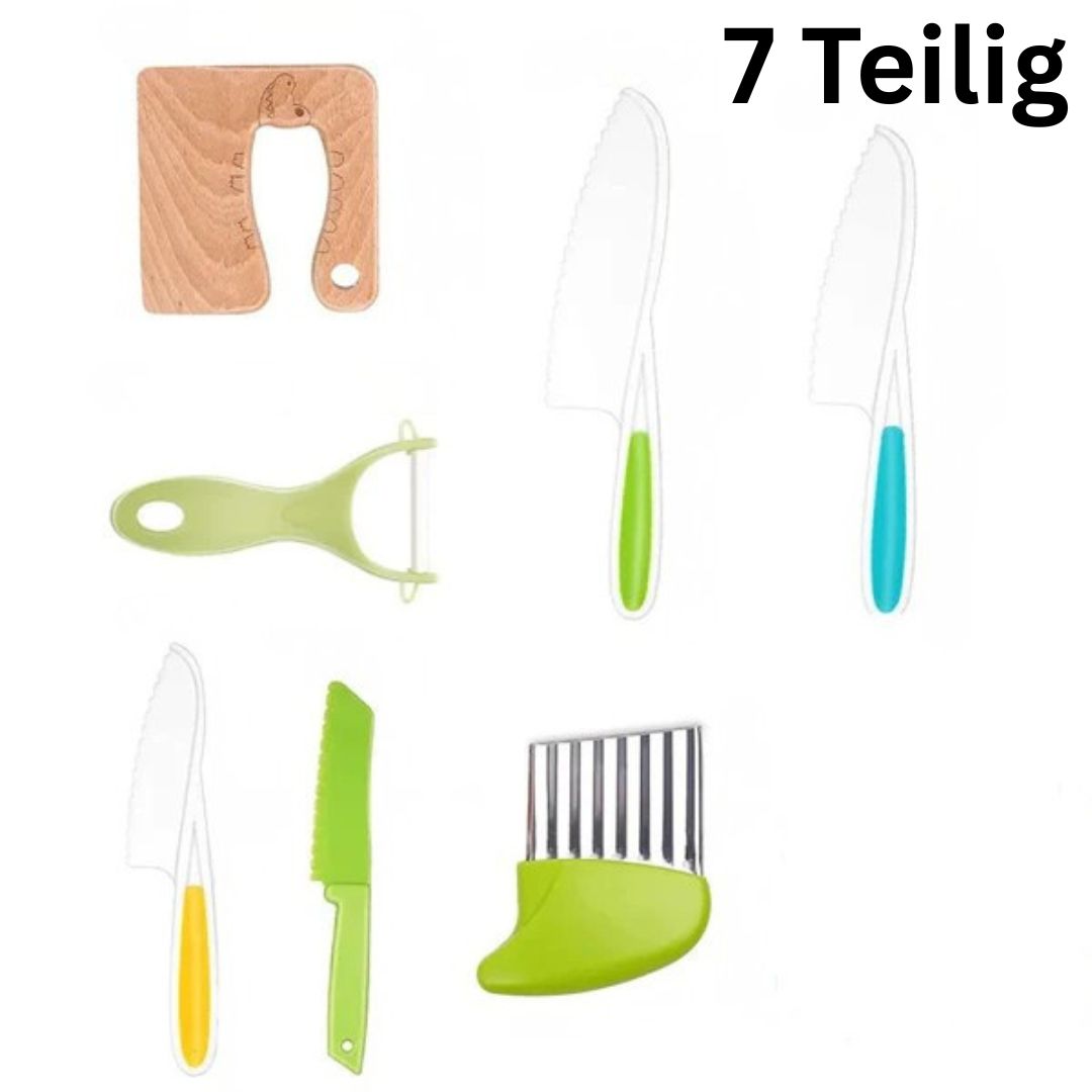 Sicheres Küchenset für kleine Köche