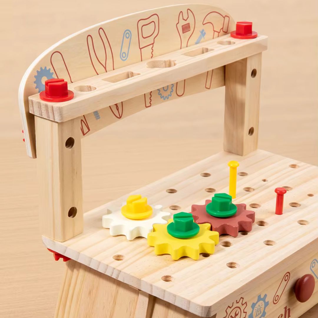 HandwerkHeld - Kinder-Werkzeugset aus Holz